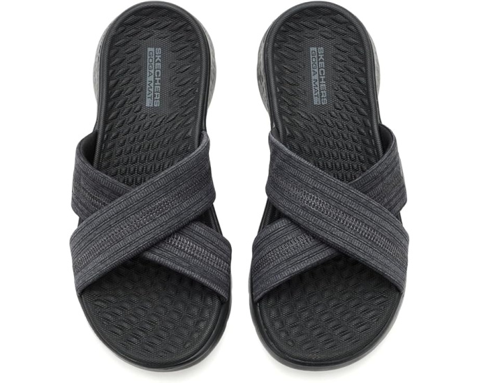 Вegan сандалии SKECHERS GO WALK Flex Impressed с памятью формы и амортизацией