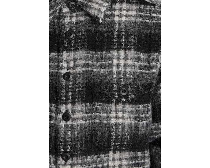 Рубашка AllSaints Korey с длинным рукавом из мягкой ткани