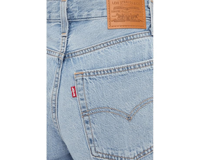 Шорты Levi's Premium Baggy Dad Jort из денима с прямым кроем