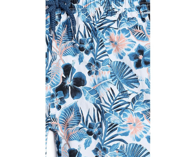 Плавание ящериц в Jirise Island Flowers, шорты Vilebrequin Kids для детей