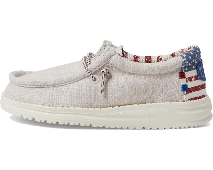 Кроссовки Hey Dude Wally Americana с принтом флага США