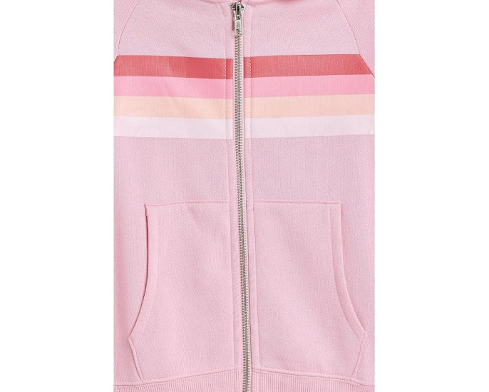 Retro-inspired Stripe Zip-Up Hoodie (Little Kid/Big Kid)