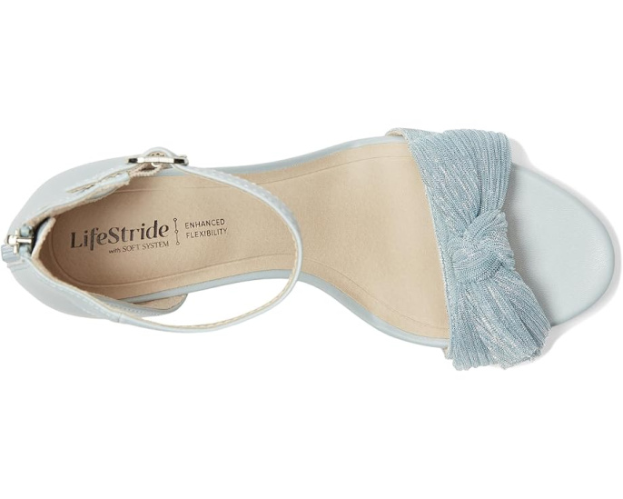 Босоножки LifeStride Florence на блочном каблуке с бантом и ремешками