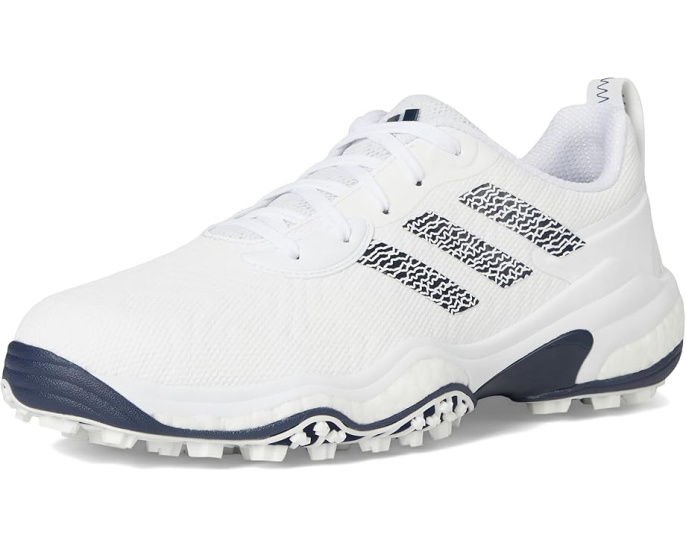 Бесшипные кроссовки для гольфа Adidas Codechaos 25 с водонепроницаемым верхом и технологией TWISTGRIP