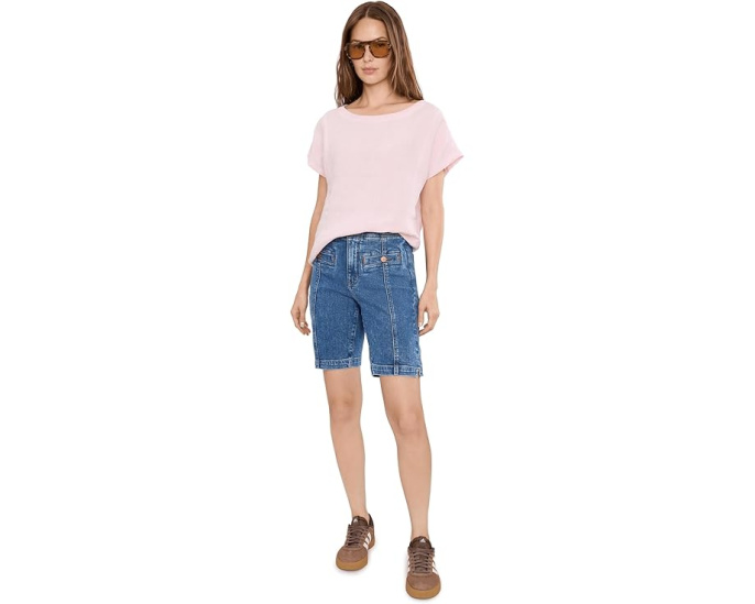 NYDJ шорты Ella Denim Button Welt Pocket