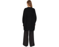 Fine Felted Wool Crew Neck Cardigan