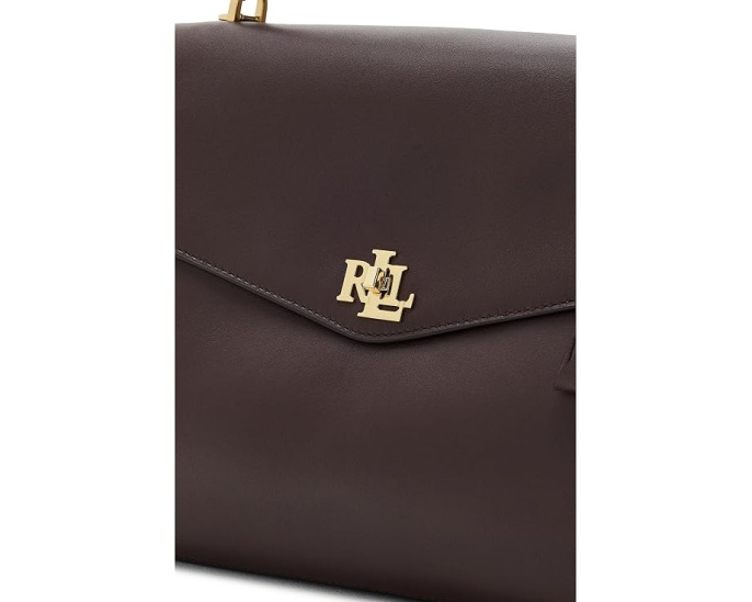 Сумка Lauren Ralph Lauren Nappa Leather Medium Farrah Soft Satchel из мягкой кожи