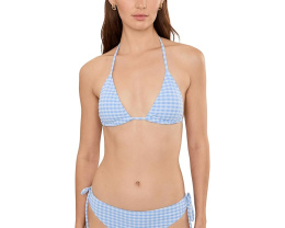 Детский топ бикини в клетку Seaside Gingham от Snapper Rock Kids с защитой UPF 50+