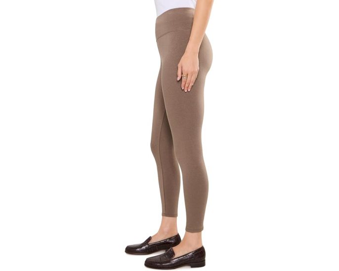 Petite Cozy Brushed Terry Hug High Waisted Ankle Leggings