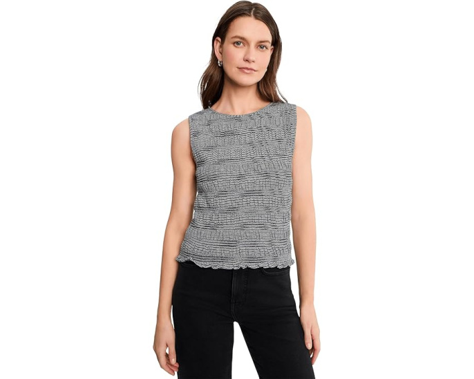 Топ Madewell Sachi Smocked Tank в полоску