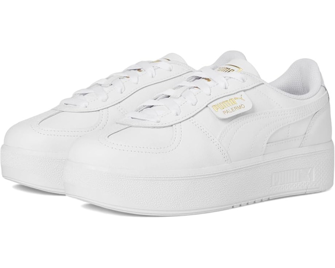 Кроссовки PUMA Palermo Elevata из замши с платформой