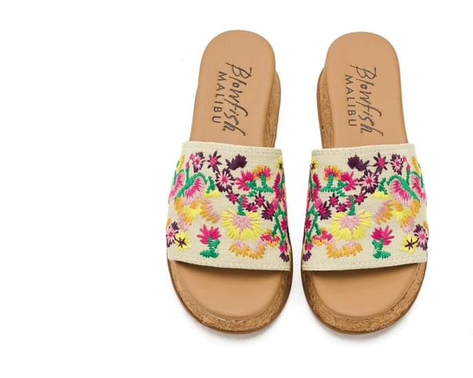 Сандалии-эспадрильи Marshlo 3 Blowfish Malibu с цветочной вышивкой
