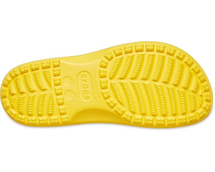 Резиновые сапоги Crocs Classic Rain Boot на платформе