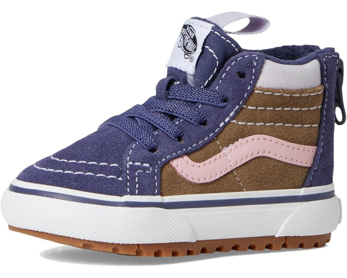 Vans детские высокие кроссовки SK8-Hi Zip с утеплителем Primaloft