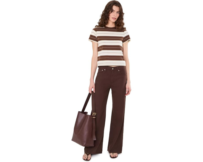 Широкие брюки Ultimate Wide от Madewell в цвете какао