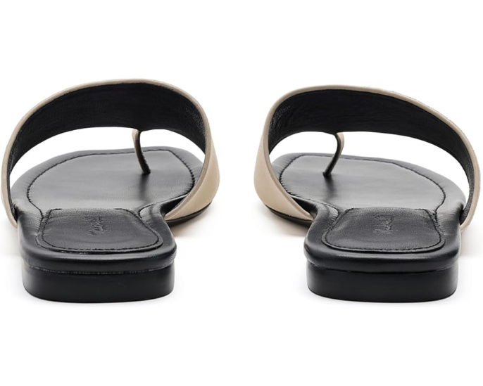 Сандалии Madewell Ashton Toe Loop из замши с кожаной стелькой и подошвой