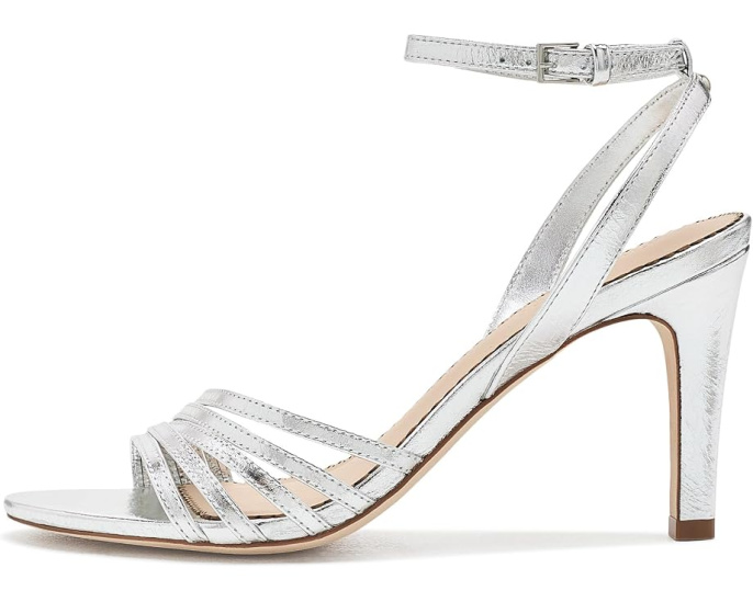 Cinq à Sept сандалии Jackie Metallic Strappy на каблуке