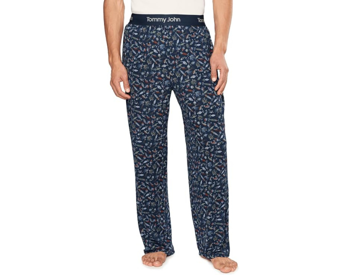 Пижамные брюки Tommy John Second Skin Sleep Pant с несминаемой резинкой