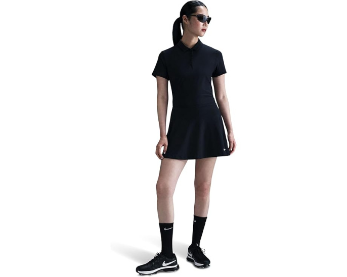 Поло для гольфа Nike Victory Dri-FIT с коротким рукавом и пуговицами