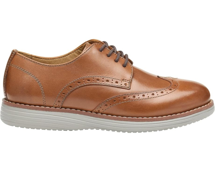 Туфли Johnston & Murphy Upton Wingtip с перфорацией для детей