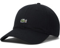 Хлопковая кепка Lacoste Cotton Croc Logo с крокодилом