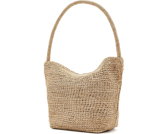 Madewell плетеная сумка из рафии на плечо