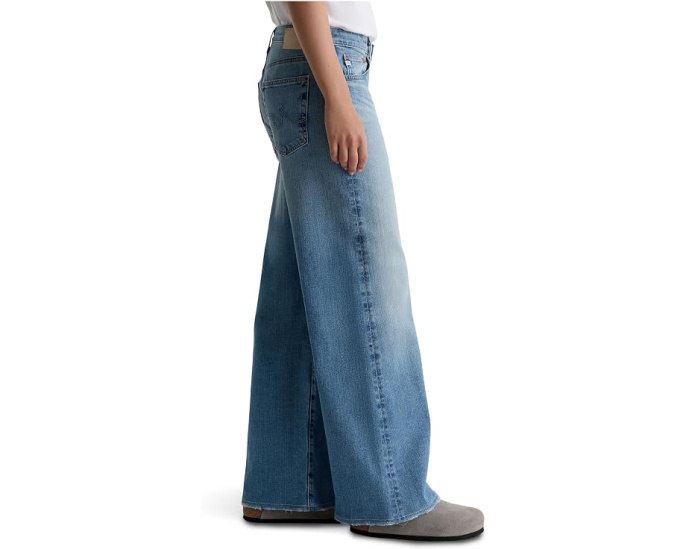 AG Jeans Saige джинсы со средней посадкой и широкими штанинами Western Front