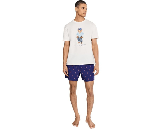Polo Ralph Lauren боксеры из хлопка с принтом и эластичным поясом