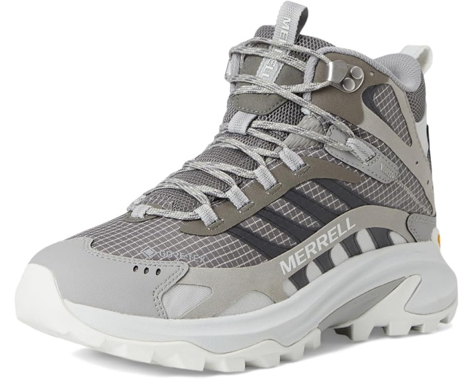 Кроссовки Merrell Moab Speed 2 Mid GTX с мембраной GORE-TEX и подошвой Vibram