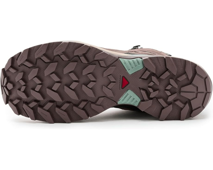 Трекинговые кроссовки Salomon X Ultra 360 Leather Mid с мембраной Gore-tex