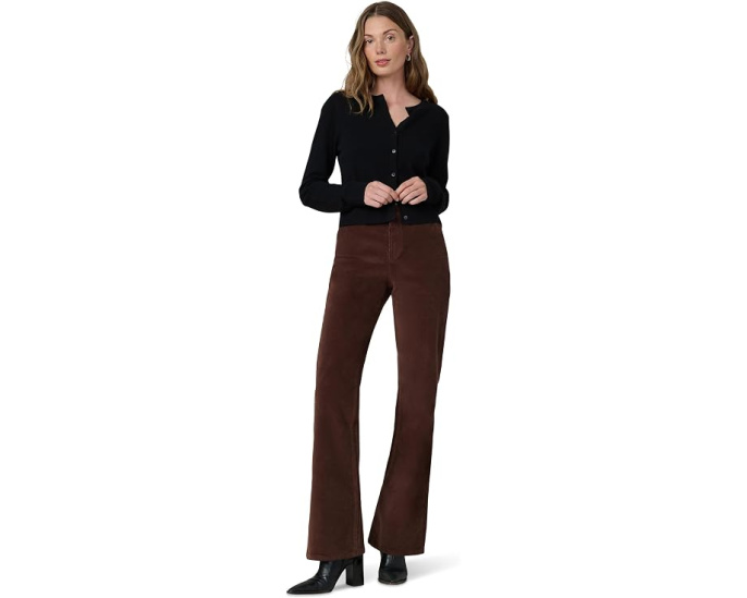 Joe's Jeans брюки The Provocateur Trousers Petite Bootcut темно-коричневые