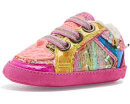 Кеды Kurt Geiger London Kids Baby Southbank Tag с разноцветным декором для малышей