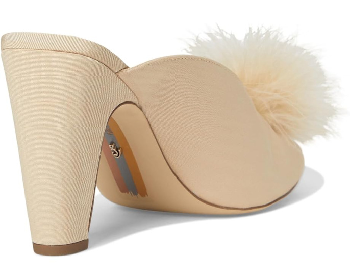 Туфли Witney с меховым помпоном и квадратным носком Sam Edelman