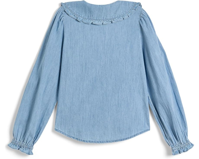 Chambray Collar Top (Toddler/Little Kid/Big Kid)