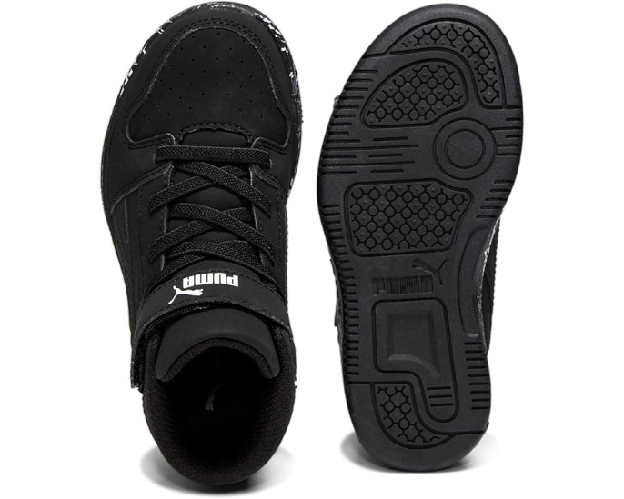 Детские кроссовки Puma Rebound Layup Nubuck Mountain Park на липучке