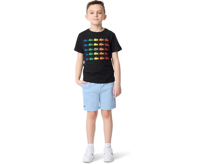 Шорты Lacoste Core Fleece Shorts из флиса для детей