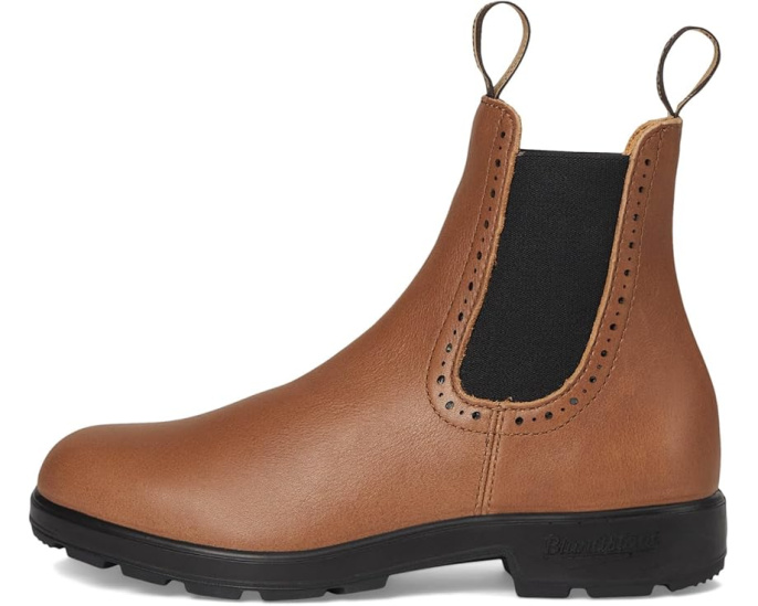 Ботинки Chelsea Blundstone BL2215 с перфорацией броги и водонепроницаемой кожей