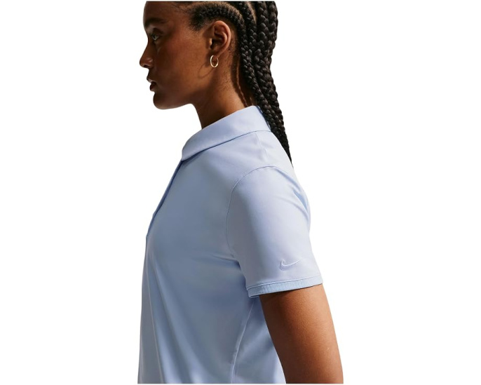 Поло для гольфа Nike Victory Dri-FIT с коротким рукавом и пуговицами