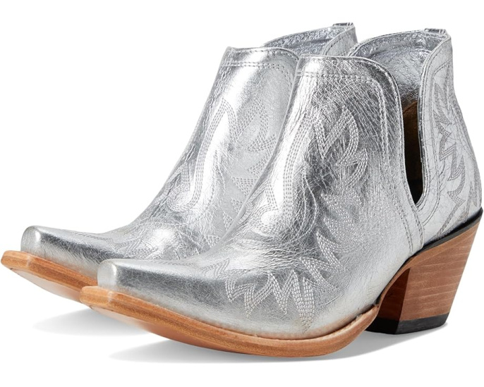 Ariat Dixon Bootsie сапожки с узким мысом и вышивкой