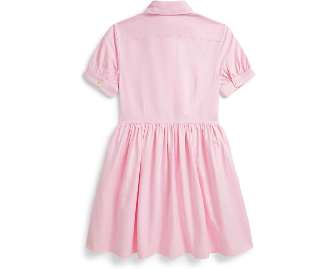 Платье-рубашка из хлопкового оксфорда для детей постарше Polo Ralph Lauren Kids