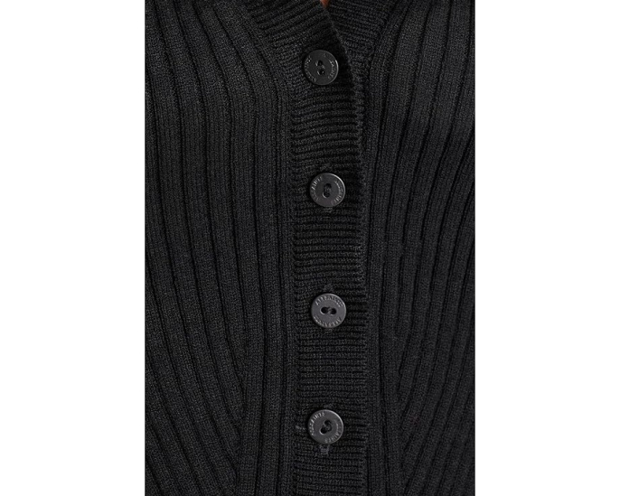 AllSaints Cruz Waistcoat жилет с ребристой вязкой