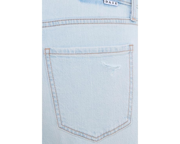 Джинсы DAZE Keeper Low Rise Straight In All Out заниженная талия светлые
