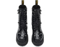 Ботинки Dr. Martens Jadon Hi Hardware на платформе с заклепками