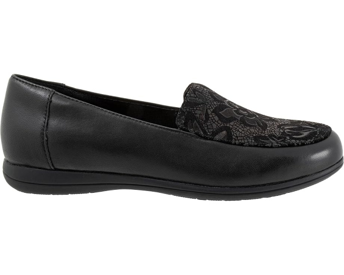 Trotters Deanna туфли слипоны из кожи с перфорацией