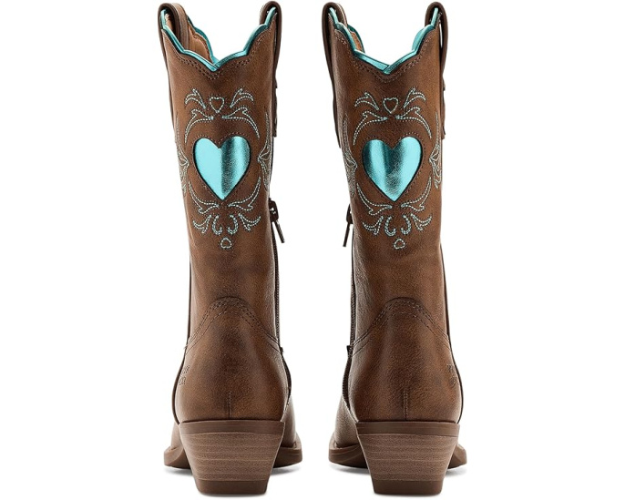 Ботинки FRYE AND CO. Kids Iyla Heart Deco с сердцем
