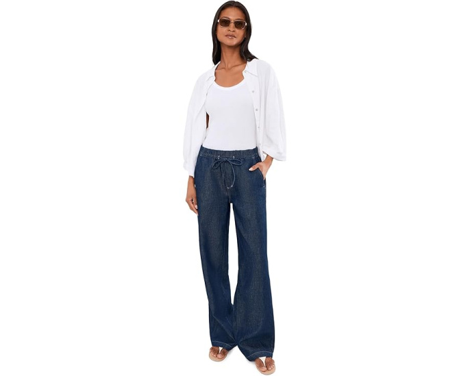 Широкие брюки Adria Cinched Low Rise Wide Leg от AG Jeans