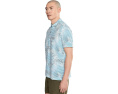 Поло Tommy Bahama Costa Wave Fiore Fronds с принтом Саксония Блю