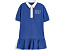 Платье Polo Ralph Lauren Logo Cotton Mesh Rugby Dress для малышей