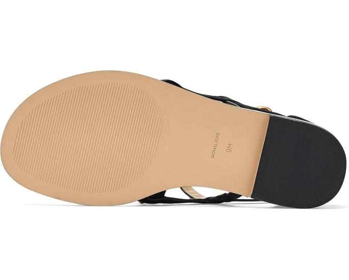 MICHAEL Michael Kors босоножки Noa Flat Sandals из замши с застежкой-молнией