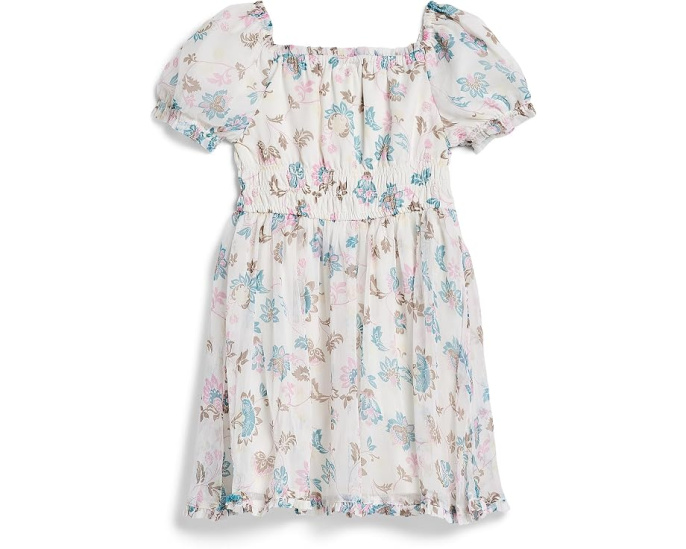 Платье мини Babydoll от abercrombie kids с цветочным принтом